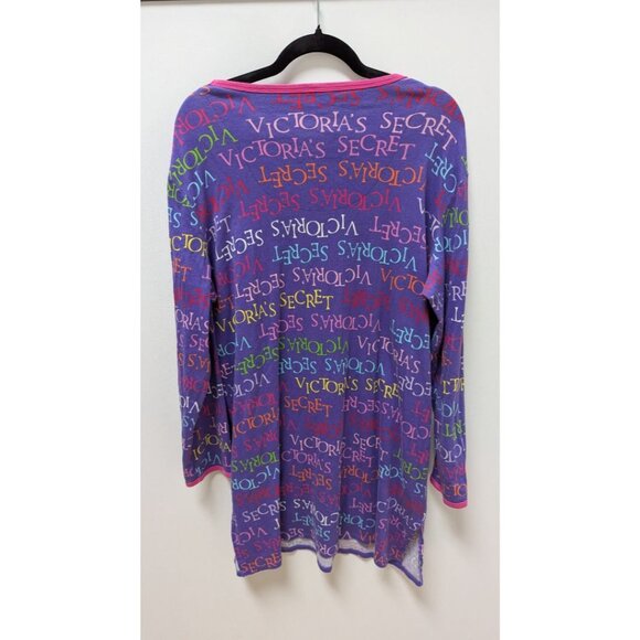 Victoria's Secret Vintage Purple Logo Nightgown - Picture 2 of 2